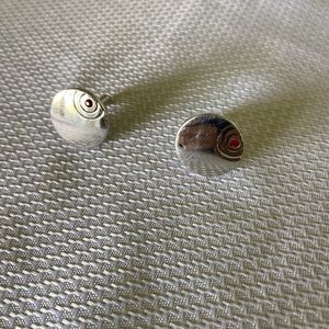 Swank Mid Century Mens Cufflinks Circle